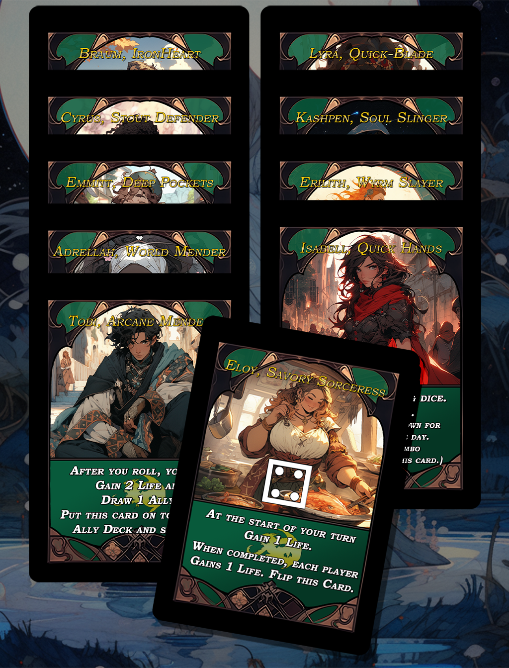 DiceKeepers EndHaven Core Set